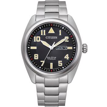 Super Titanium Eco-Drive Titanium Solar Quartz Herre ur fra Citizen, BM8560-88E